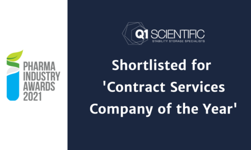 Q1 Scientific shortlisted for Pharma Industry Award